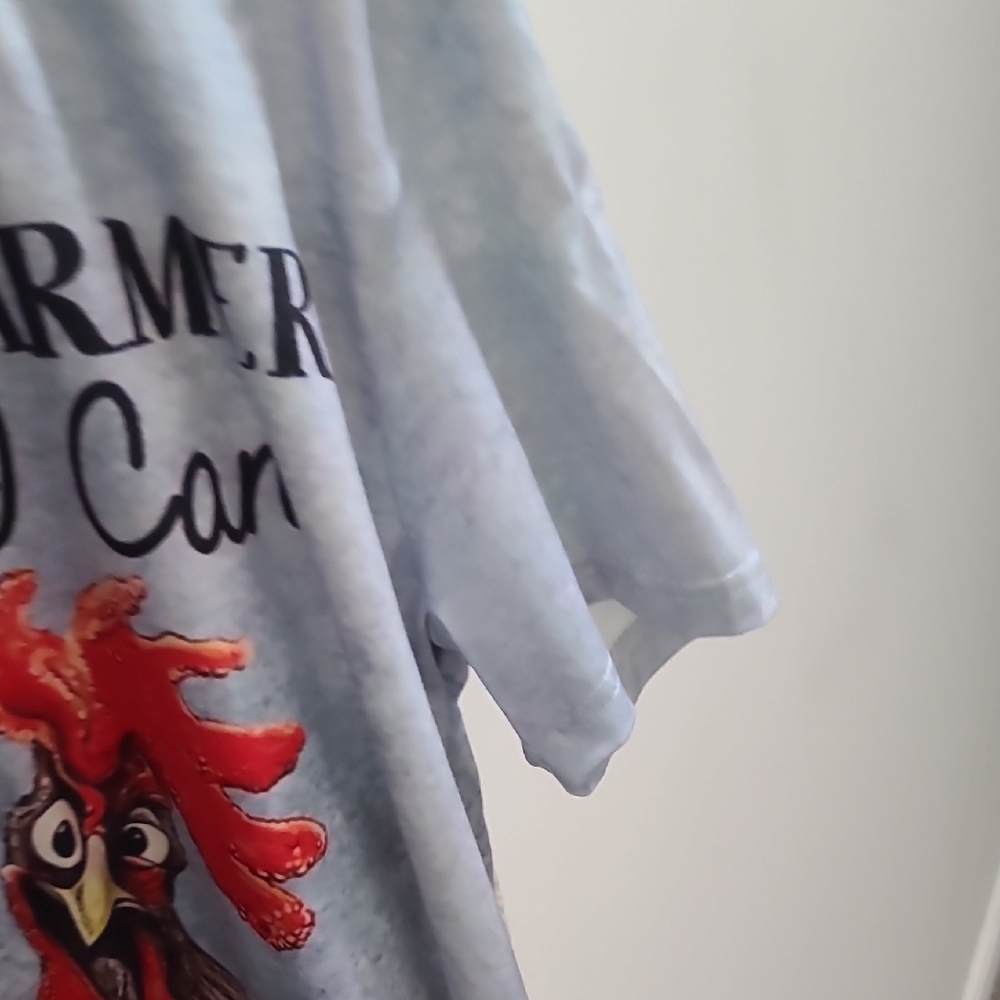 Graphic Short Sleeve Tee - Light Blue - Picture 5 of 5